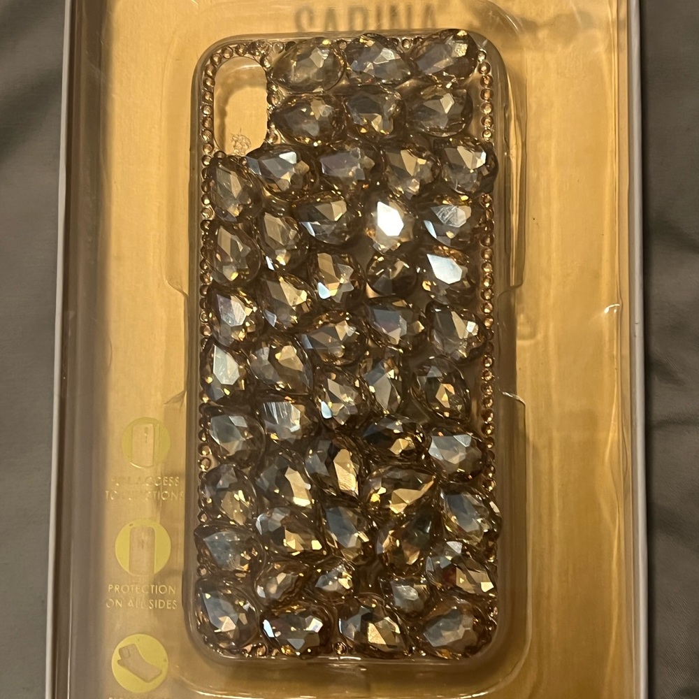 Brand new in box Sarina crystal phone case for iPhone XR